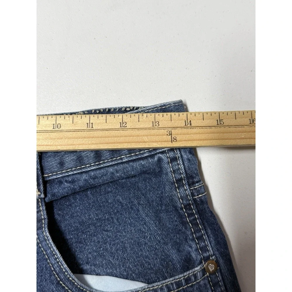 Vtg South Pole Red Tab Carpenter Jeans 18Y Fits Adult 27x28.5 ( needs button )